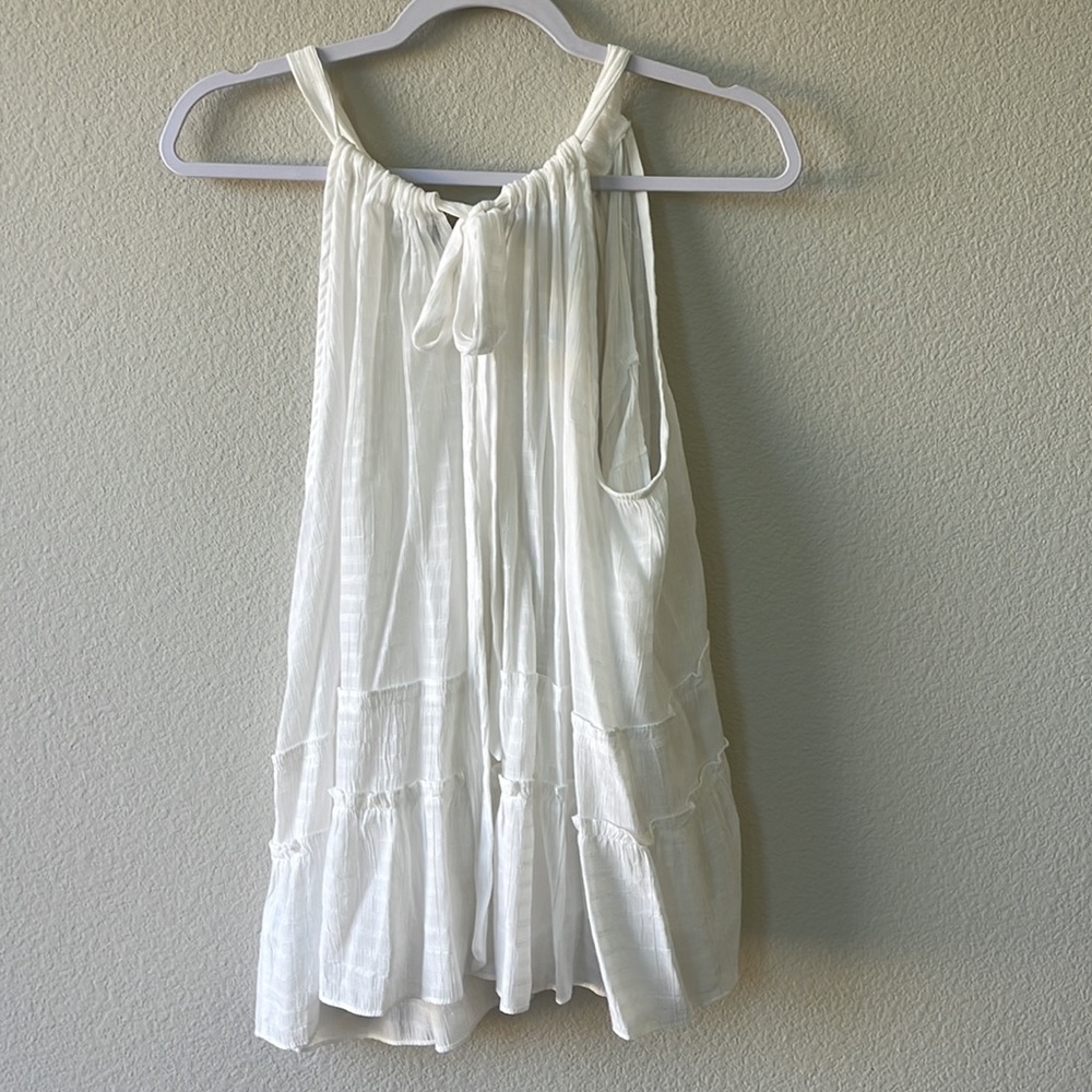 Fab'rik Boho Flowy Tank Top Size Large - Picture 2 of 4